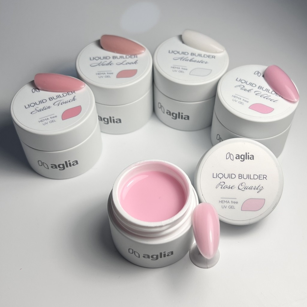 LIQUID BUILDER Rose Quartz - gel UV costruttore HEMA FREE