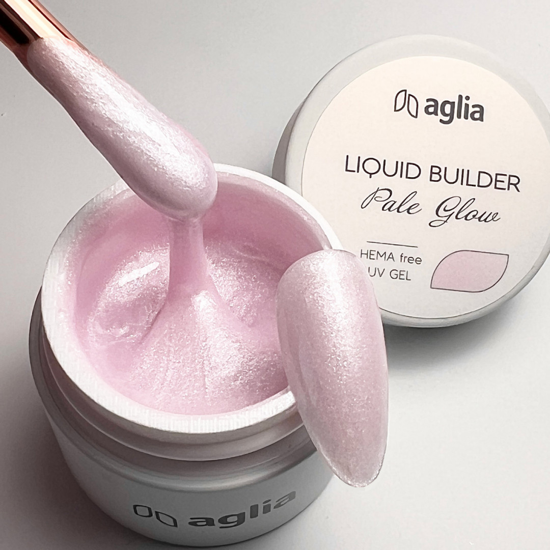 LIQUID BUILDER Pale Glow - gel UV costruttore HEMA FREE