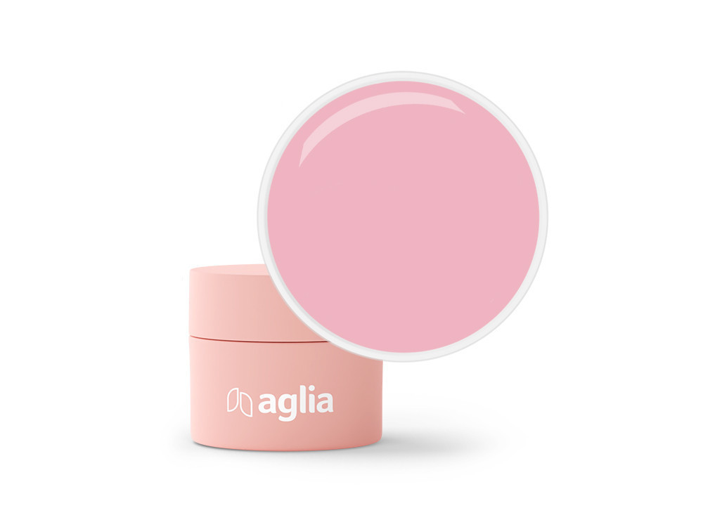 UNIQUE KERA FIBER Gentle Rose - modelační UV gel